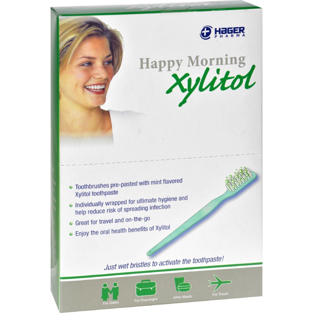 Hg1540947 Toothbrush With Xylitol - Happy Morning