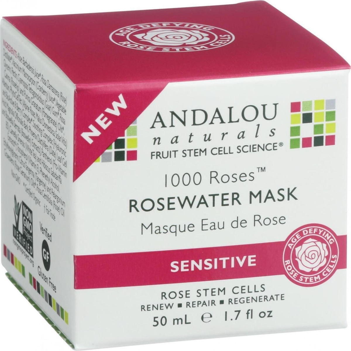 Hg1548296 1.7 Oz Rosewater Mask, 1000 Roses