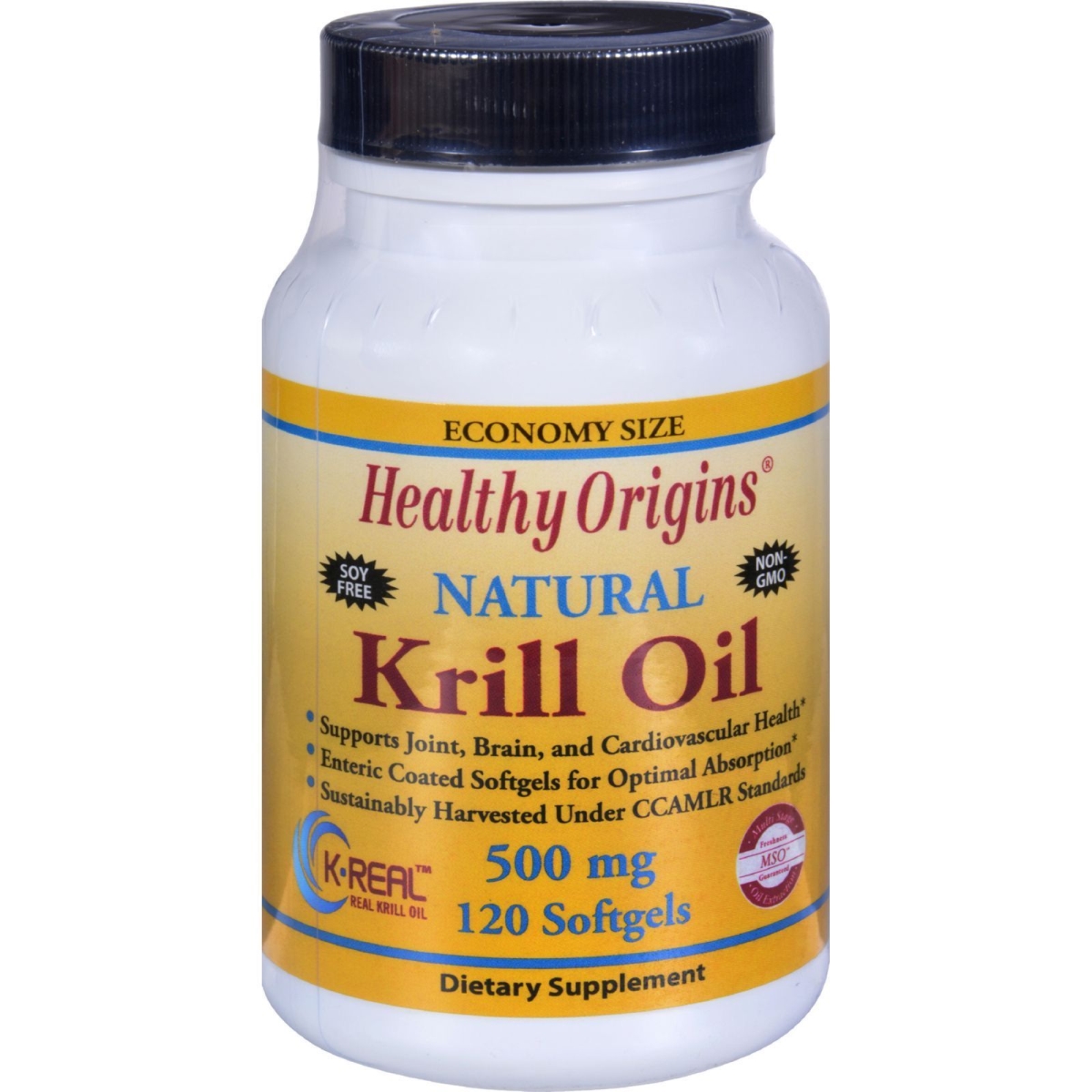Hg1352376 500 Mg Krill Oil - 120 Softgels