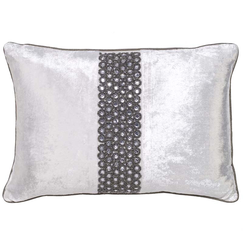 C1072 Velvet Crystals Pillow Cover