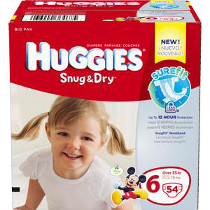 Kimberly Clark 6940704 Diapers Step 6 Big Pack
