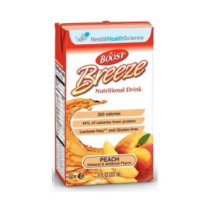 85186400 8 Oz Resource Breeze Nutritional Supplement Peach Liquid