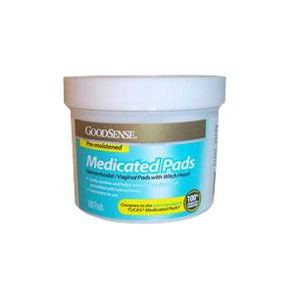 Gddue00047 Medicated Cleansing Pad With Witch Hazel
