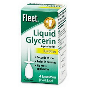Fl185b Fleet Liquid Glycerin Suppositories