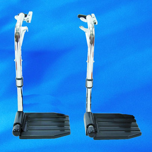 Invacare Invt93he 1-0.37 In. Economy Hemi Footrest Without Heel Loop Composite Footplate