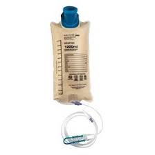 Moog Qzinf1200a 1200 Ml Bag Pump Set With Pre - Attached Transitional Connector