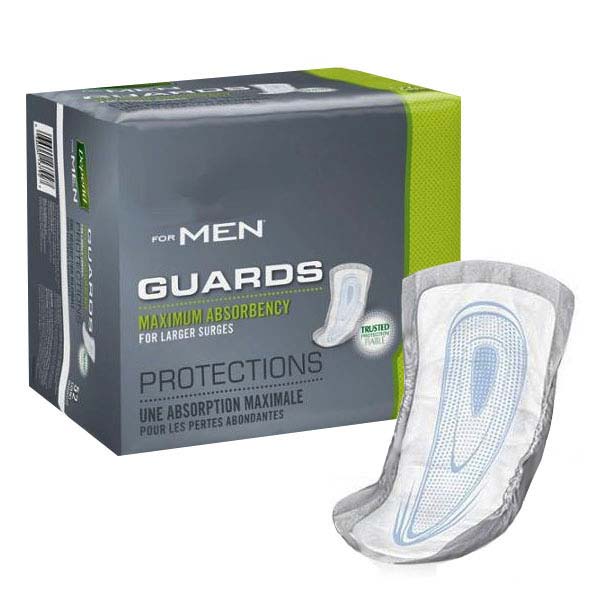 Prtbcm31300 12 In. Guards For Men Maximum Absorbency