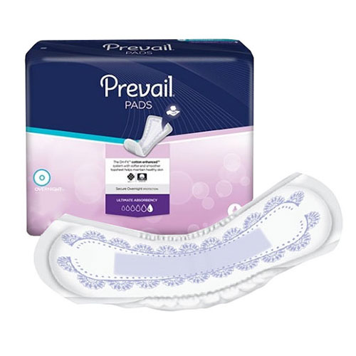 Fqpvx120 16 In. Prevail Bladder Control Pads Overnight Absorbency