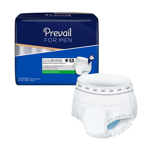 Fqpmx513 44- 58 In. Prevail For Men Overnight Absorbency