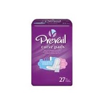 Fqpbc923 14 In. Prevail Curve Bladder Control Ultimate Pad - White