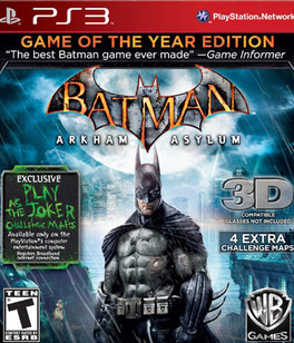 Whv Games Ps3 War 50108 Batman Arkham Asylum Game Of The Year