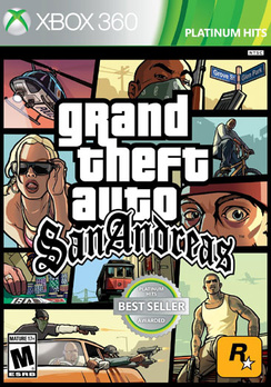 Xb3 Tk2 49564 Grand Theft Auto San Andreas - Xbox 360