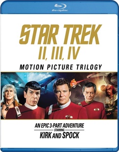 Paramount - Universal Distribution Par Br59178296 Star Trek Ii, Star Trek Iii, Star Trek Iv Blu-ray - 2016 Repackaged