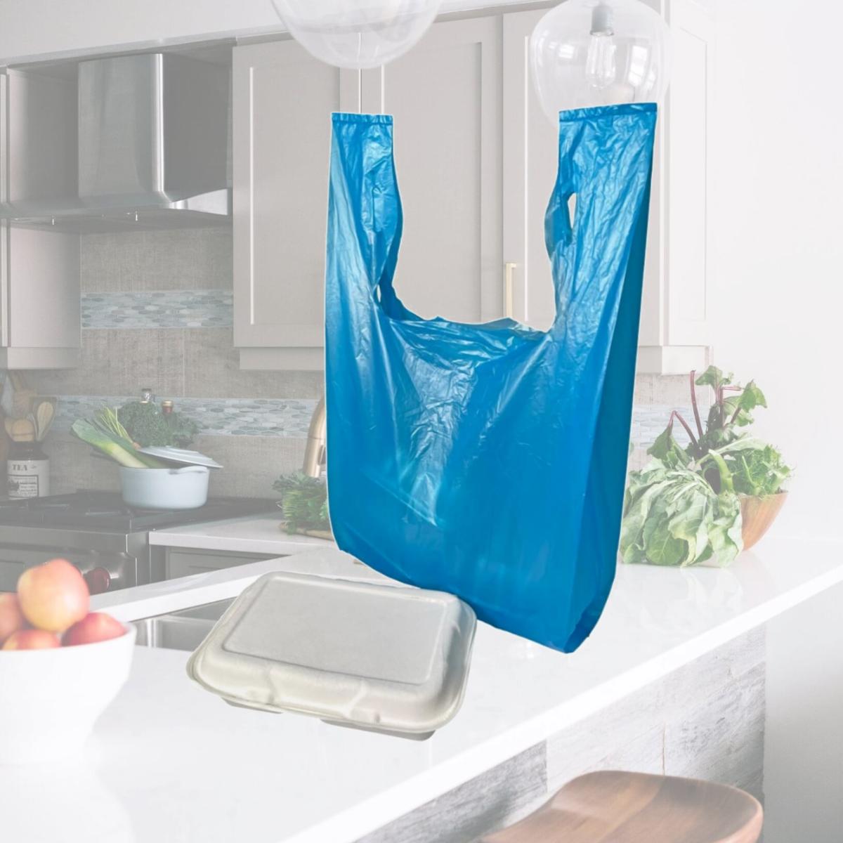 Picture of International Plastics MB-T-24BL 11.5 x 6.5 x 21 in. HD T-Shirt Bags - Blue - Pack of 1000