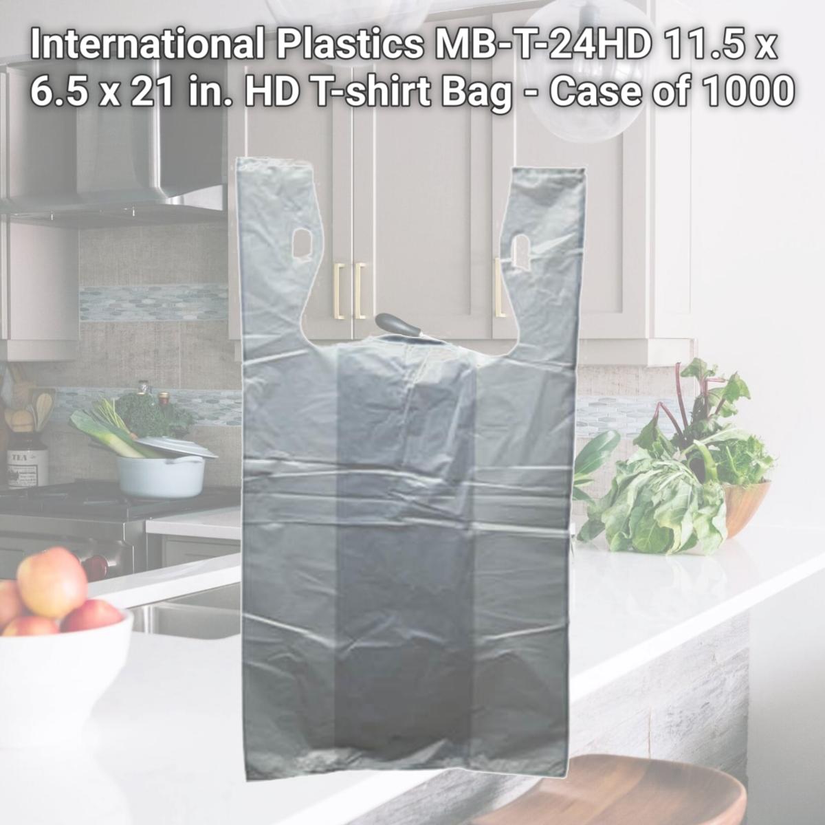 Picture of International Plastics MB-T-24HD 11.5 x 6.5 x 21 in. HD T-shirt Bag - Case of 1000