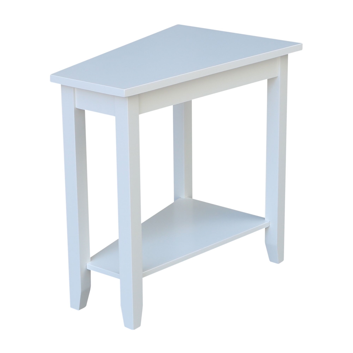 Ot08-45 Keystone Accent Table, White