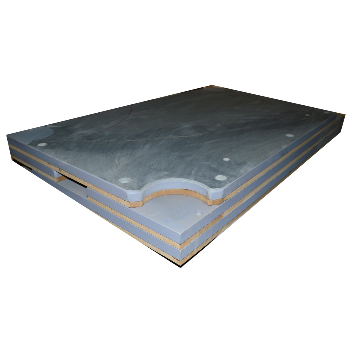 10-128cr Mdf 85 X 46 X 1 In. Kasson Backed Slate Bed