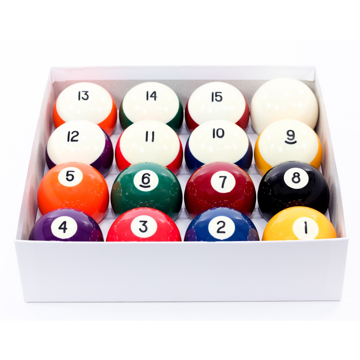 11-150coin 2.38 In. Billiard Ball Set For Coin Operated