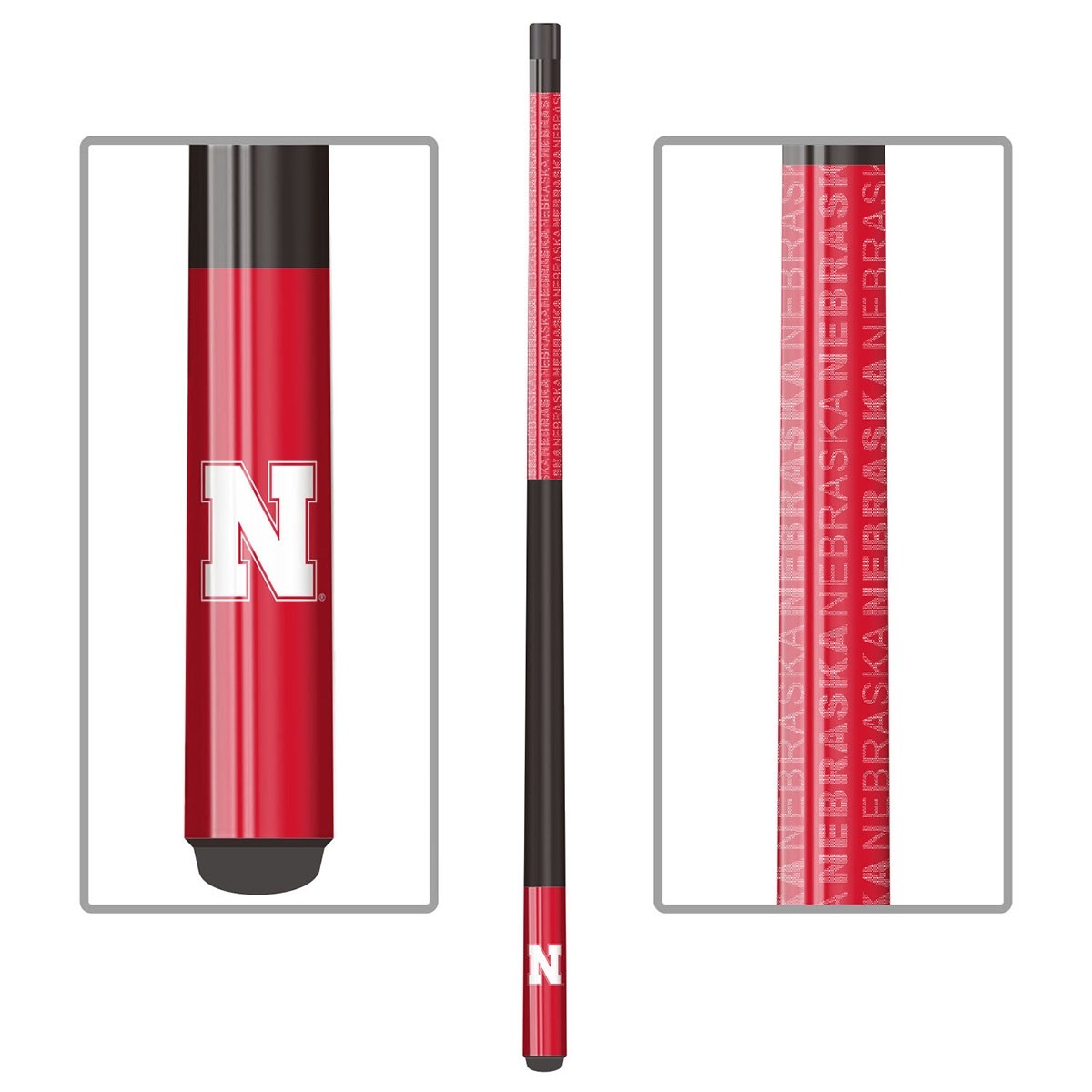 Imp 13-5010 University Of Nebraska Cue Stick
