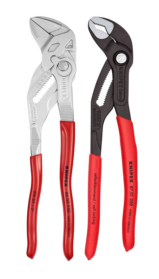 10 in. Cobra Water Pump & Pliers Wrench Set, 2 Piece