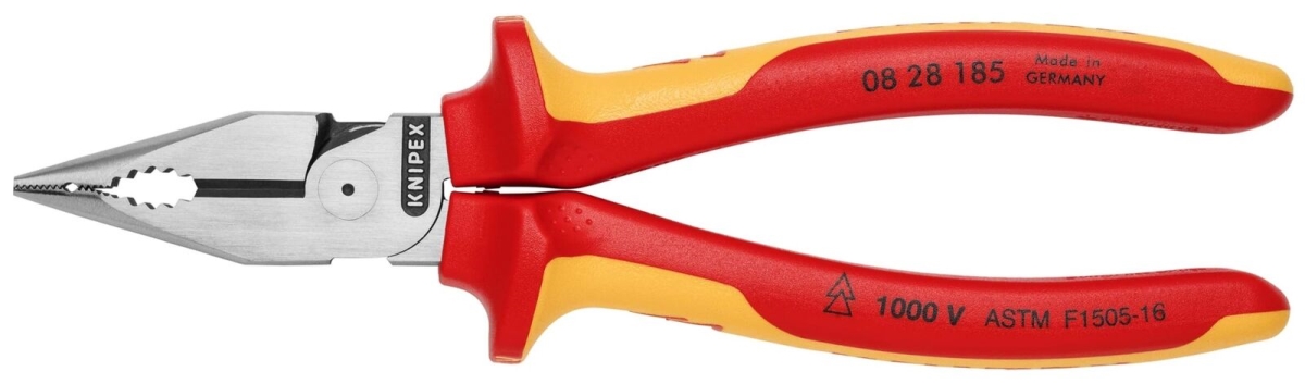 KNP0828185SBA 1000V Insulated Needle-Nose Combination Pliers