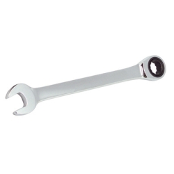 All Metal Construction Sleek Head Design Ratcheting Combination Wrench, 10 Mm