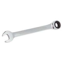All Metal Construction Sleek Head Design Ratcheting Combination Wrench, 12 Mm