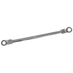 Reversible Extra Long Ratcheting Double Box End Flexible Wrench, 8 X 10 Mm