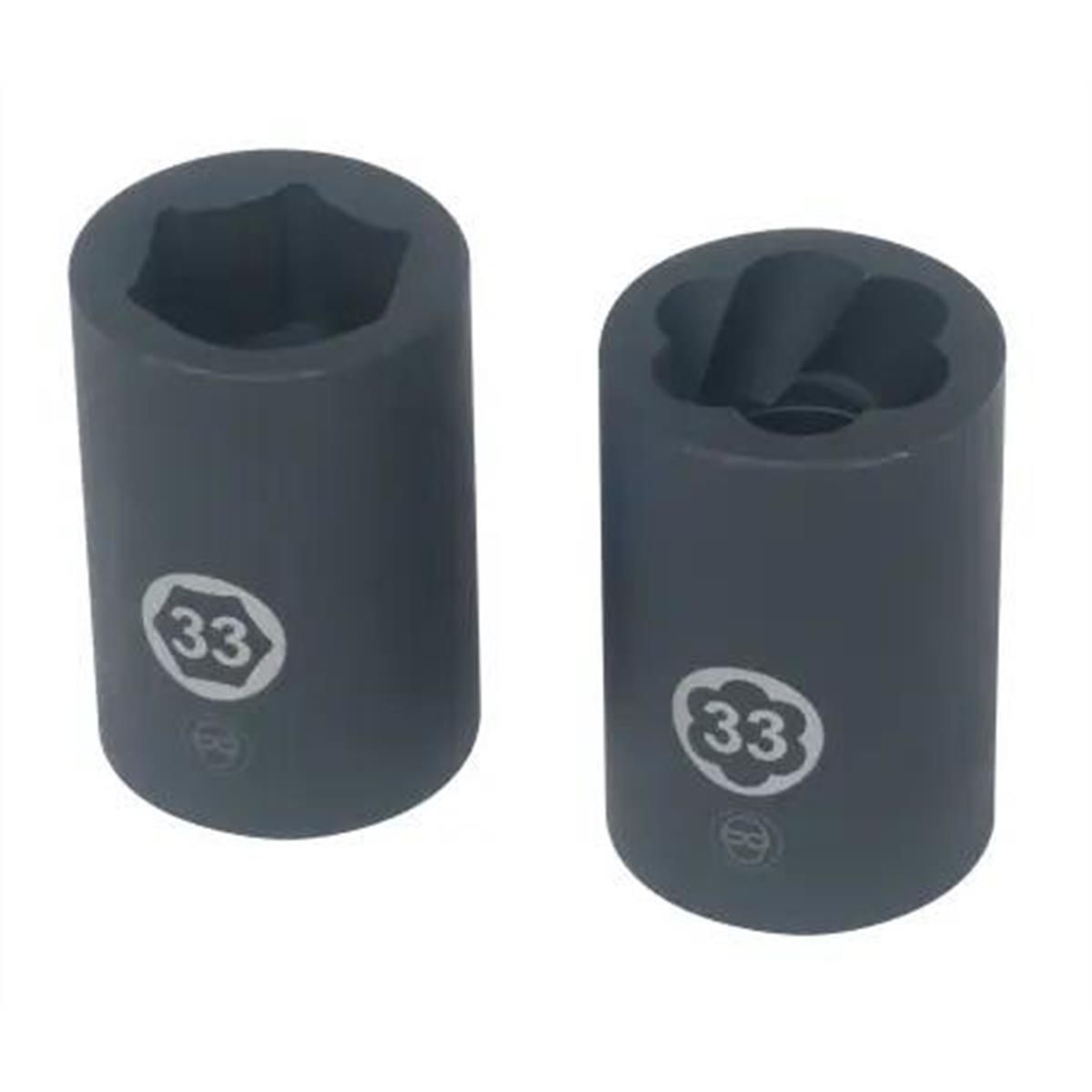 UPC 083045135500 product image for LIS13550 Truck Lug Nut Socket Set | upcitemdb.com