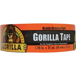 Gorilla Tape Extra-thick All-weather Duct Tape 1.88 In X 12 Yds 3 In Core Black
