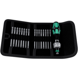 EAN 4013288155306 product image for Wera Tools 05051041001 KK 60 Ratcheting Power-Bit Screw Driver Set | upcitemdb.com