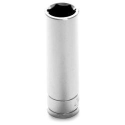 W32414 0.5 In. Drive 6 Point Deep Chrome Socket, 14 Mm