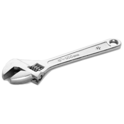 W6c Adjustable Ratchet Wrench, 6 In.