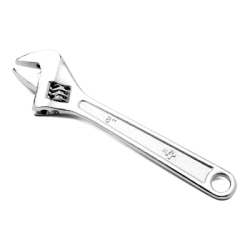W8c Adjustable Ratchet Wrench, 8 In.