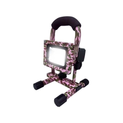Fl10pcacw 10 Watt, 4 Hours Camo Pro-rechargeable Led Floodlight - Pink
