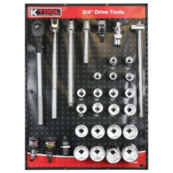 K Tool International Kti0848 Drive Tools Display - 0.75 In.