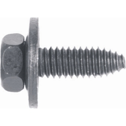 Dyn-6374rx Type Ca Bolts Od Loose Washer, Black - 0.38-16 In. & 0.56 In., 1.5 In. Length