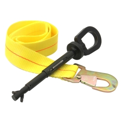 Steck Manufacturing 71490 I-bolt Universal Tow Eye With Safety Strap