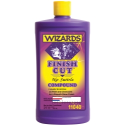11040 32 Oz Finish Cut No Swirls Compound For Cleaning Vehicles