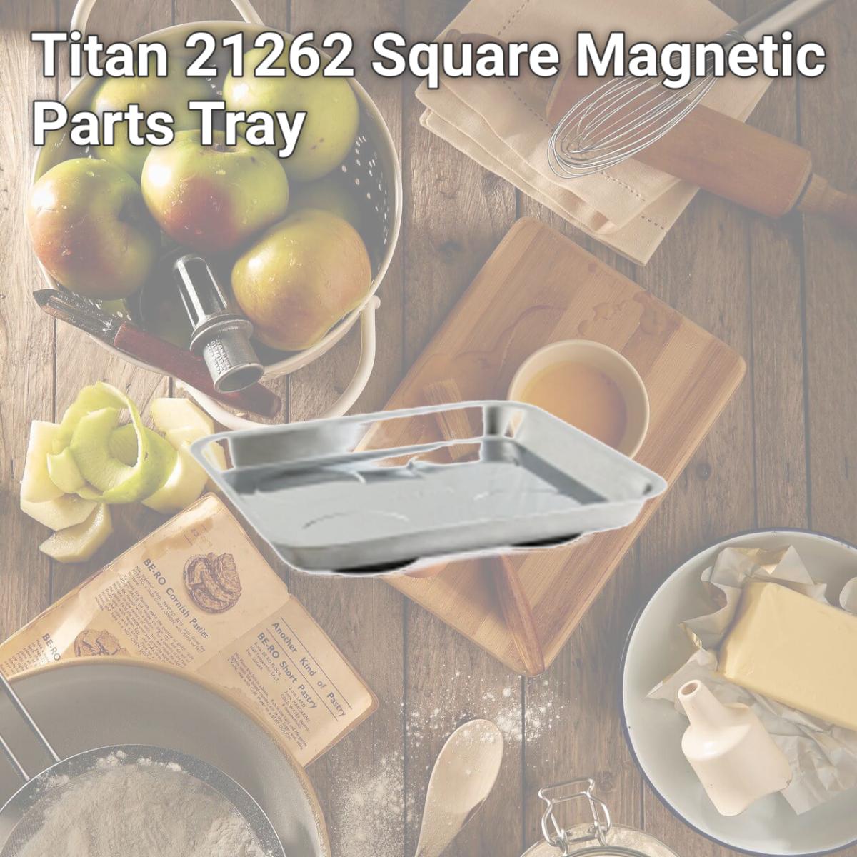 Picture of Titan 21262 Square Magnetic Parts Tray