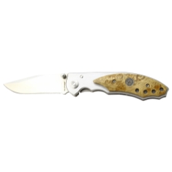 Sk-406 4.75 In. Folding Knife With Stainless Steel Handle