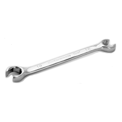W30416 Chrome Flare Nut Wrench - 16 X 18mm, Fully Polished, 8.15 In. Long