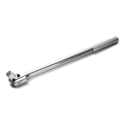 W34120 0.75 In. Drive Chrome Breaker Bar Handle, 19 In. Long With Flex End