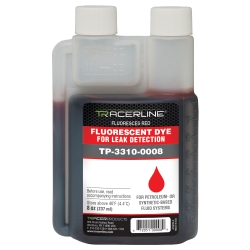 Tp-3310-0008 8 Oz Synthetic Or Petroleum Based Fluid Dye Bottle, Glows Red