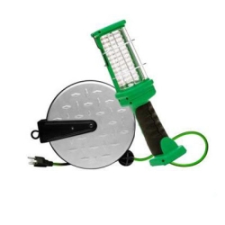 E319 30 Ft. Retractable Extension Cord Led Handheld Work Light