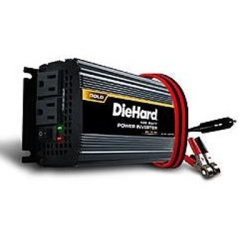 71496 425w Power Inverter, Diehard With Hd Battery Clamps