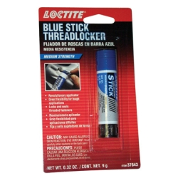 37643 0.32 Oz Thread Locker Stick - Medium, Blue