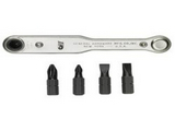 8075 5 Piece, With Handle Two Slotted & Two Phillips Bits