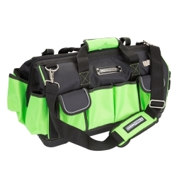 Grn24543 Wide Mouth Tool Bag With Rigid Bas