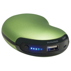 40485 6-hour Rechargeable Hand Warmer, Green